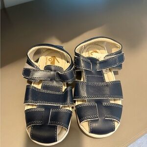 See Kai Run Navy Blue Kids Sandals